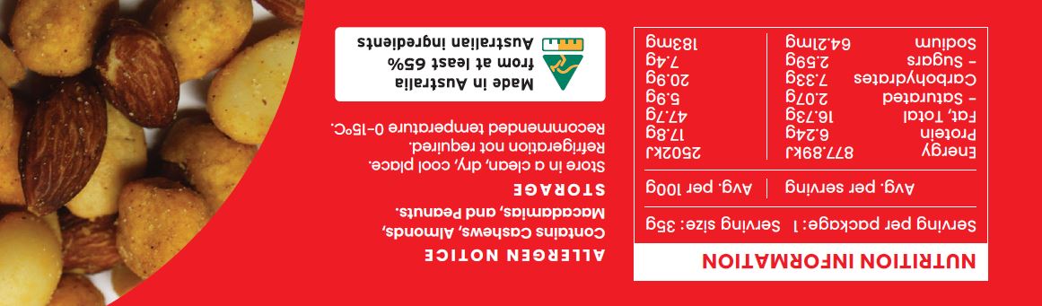 BBQ Crunchy Mix 35g x 12