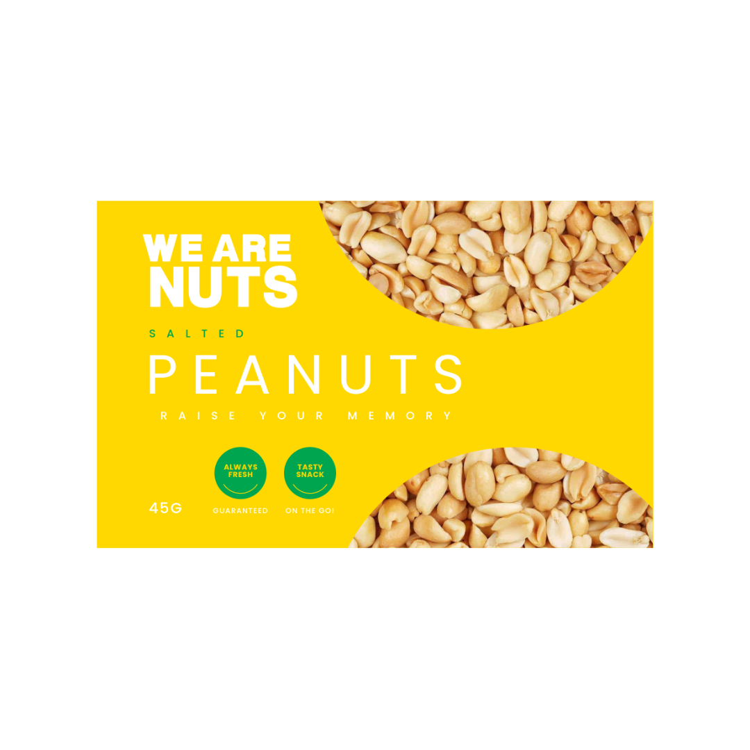 Salted Peanuts 45g x 12